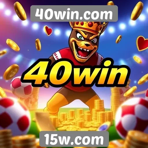 Recursos e funcionalidades do site 40win.com